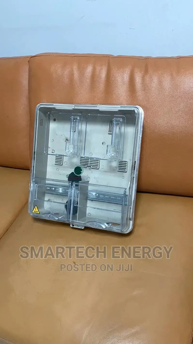 2 in 1 Outdoor Transparent Single Phase Prepaid Meter Box