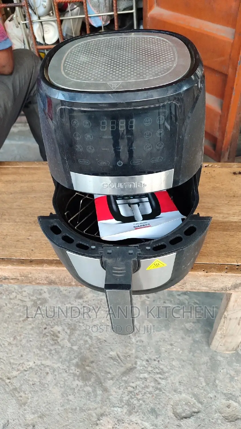 Gourmia Digital Air Fryer With Fryforce 3600 Technology