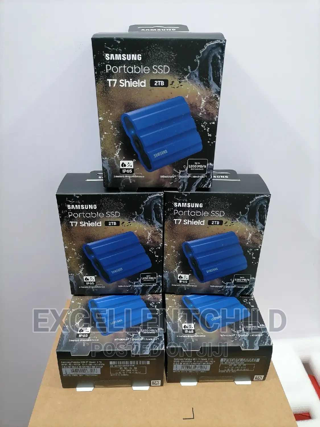 For Portable Storage( Samsung 2TB Portable SSD T7 Shield)