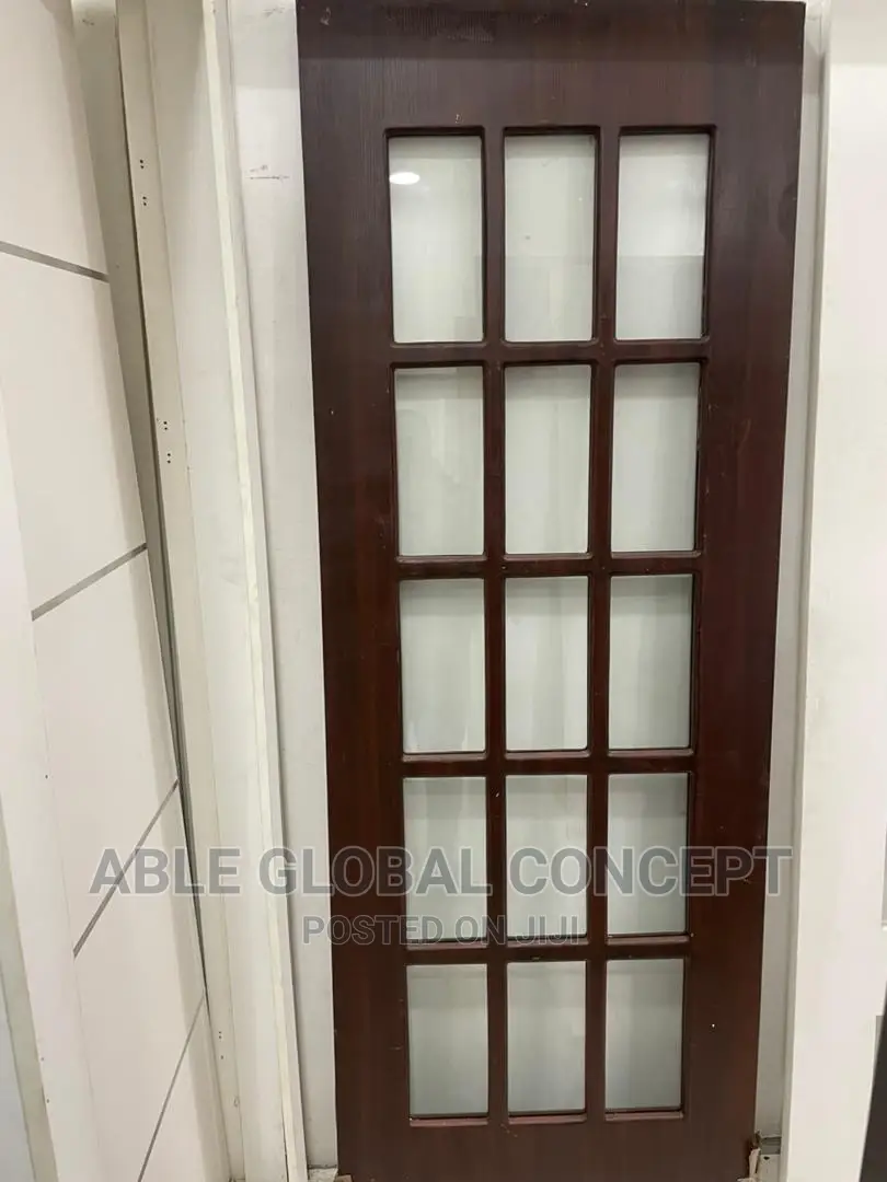 Unique Kitchen and Dining Demarcation Door
