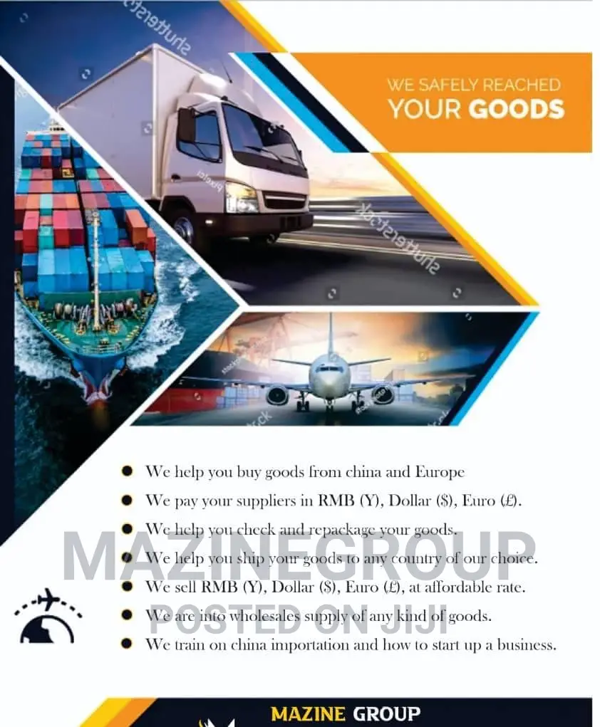 Air And Ocean Freight From China, UK, USA To Nigeria.