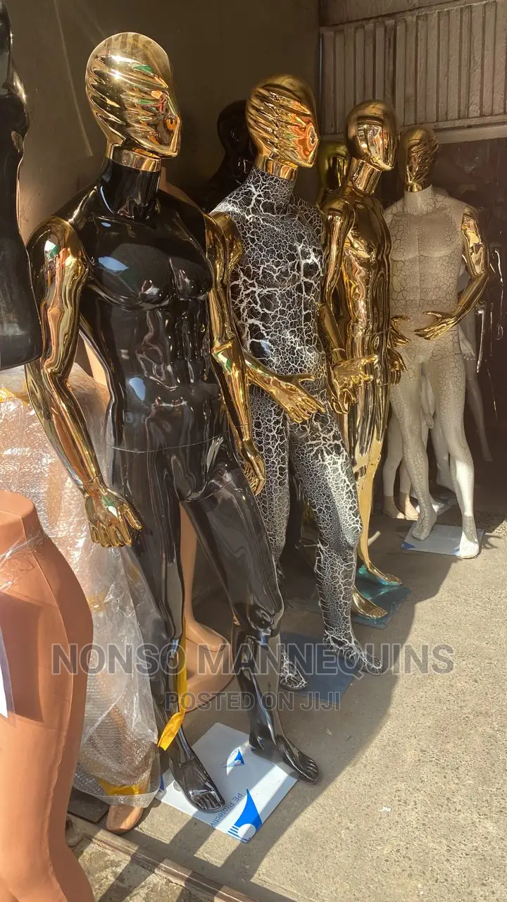 Luxury Male Fibre Mannequins of Different Colours