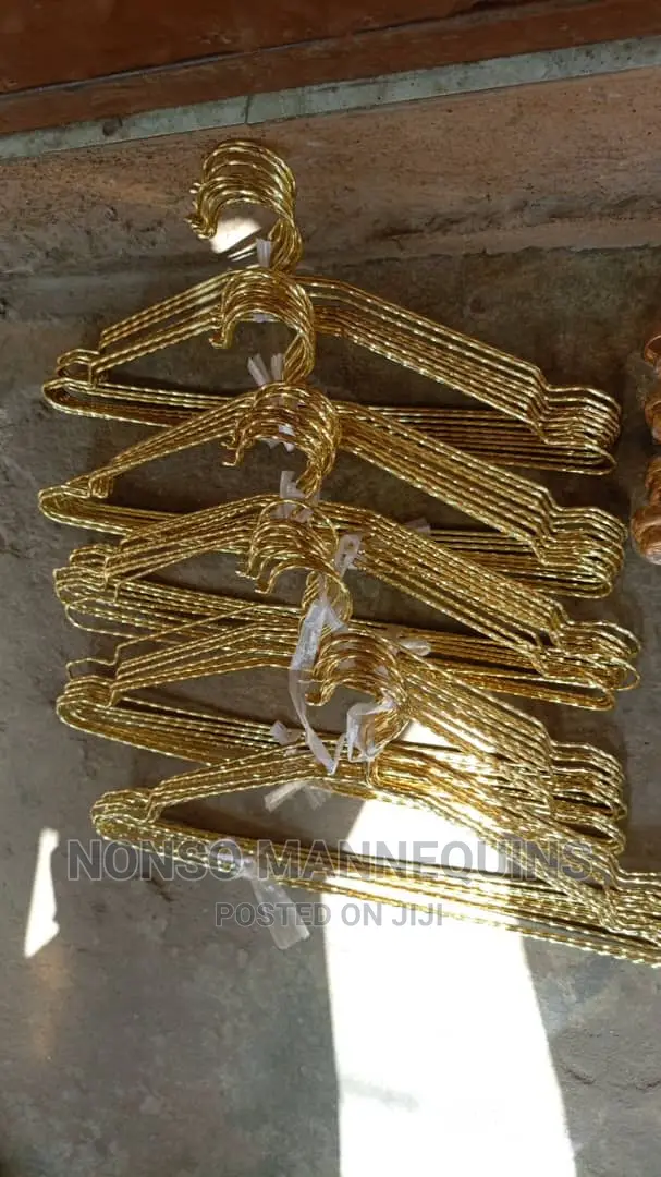 Twisted Gold Clothes Hangerz