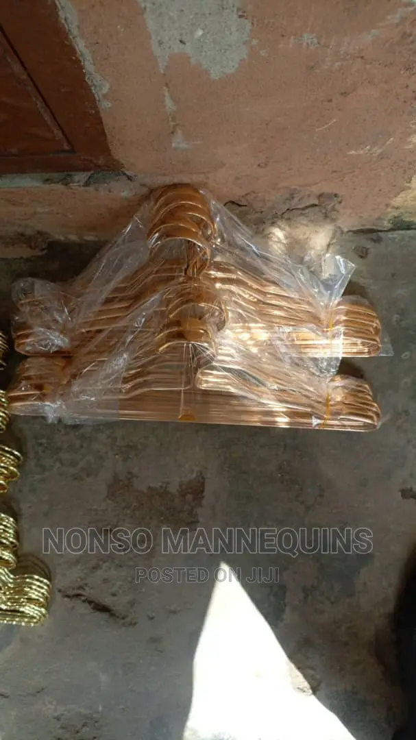 Aluminum Gold Luxury Cloth Hangers