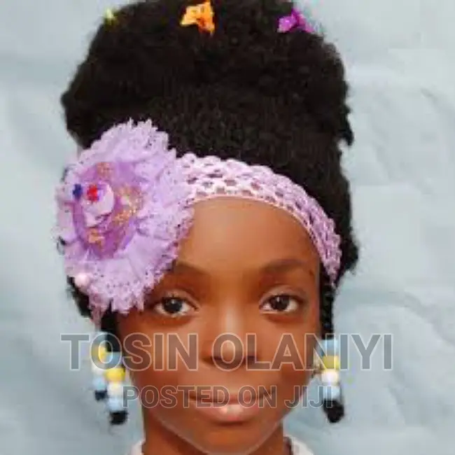 Children's Afro Wig With Headband