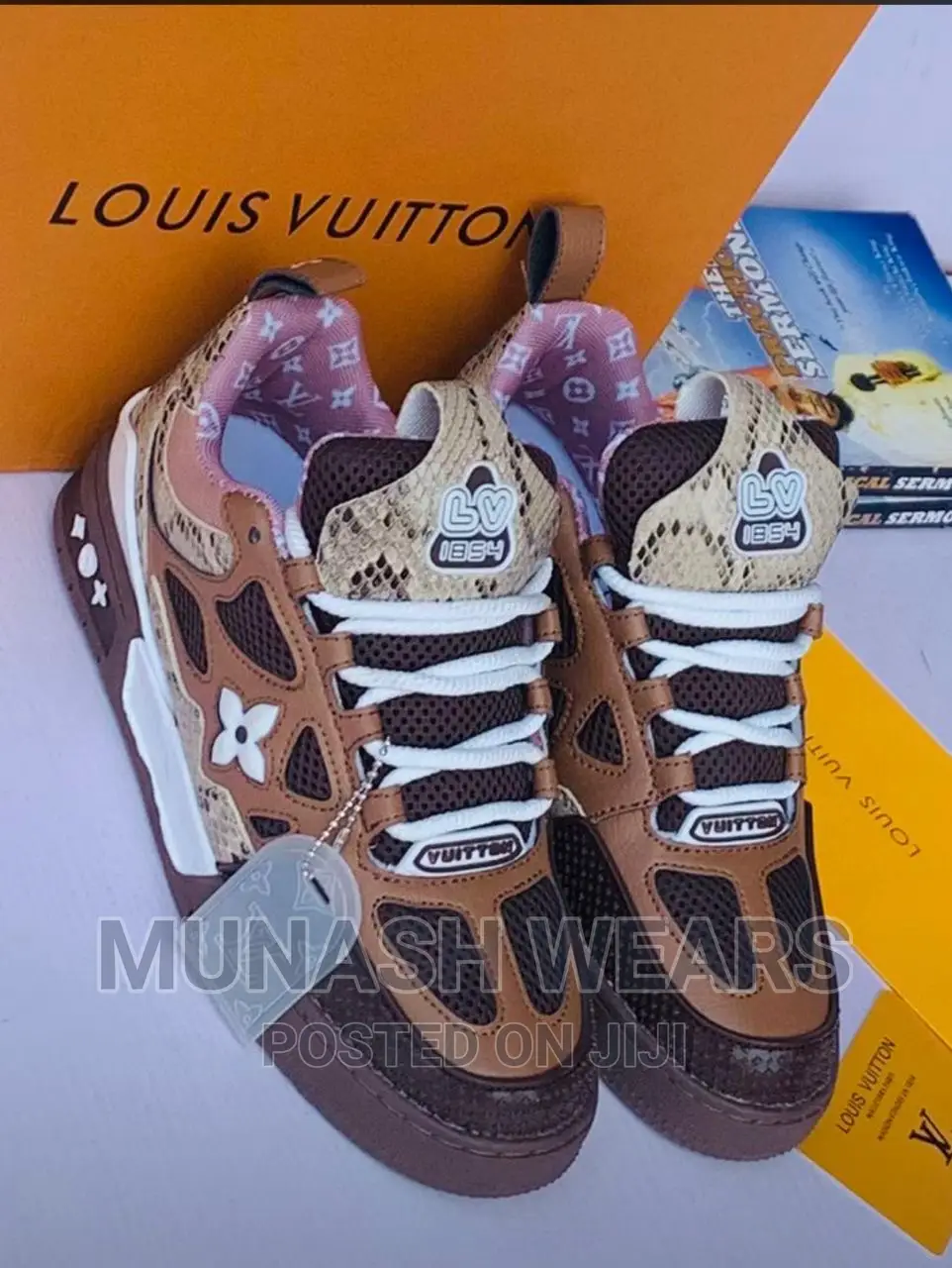 Louis Vuitton Leather Sneakers