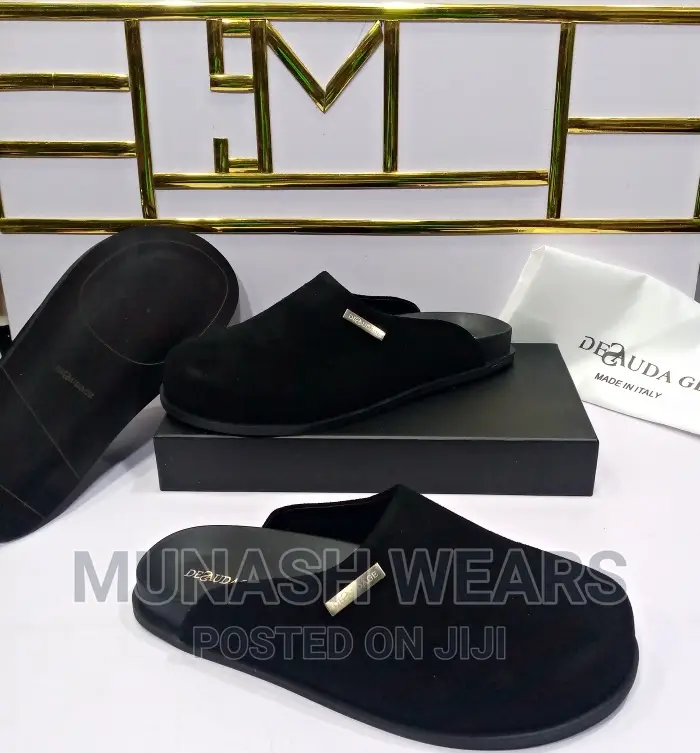 Italian Deudage Leather Half Shoe