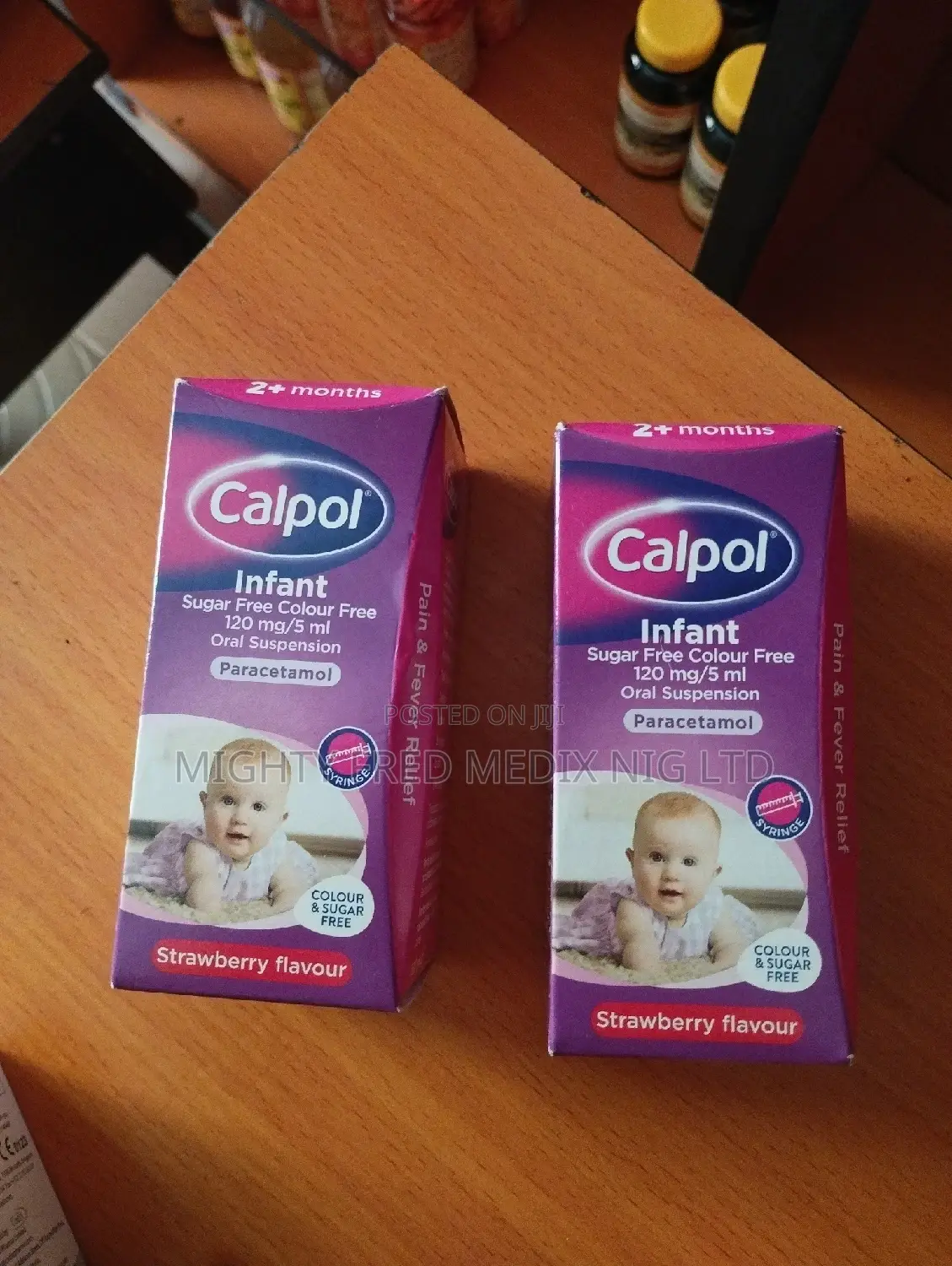 Capol Infant Sugar Free Color Free Paracetamol 2+ Months