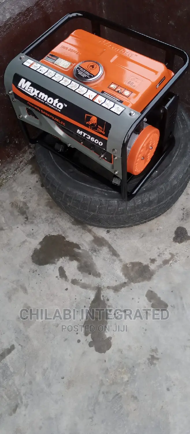 1 Month Old 2KVA MAXMOTO MT3600 Generator Ideal for Freezer