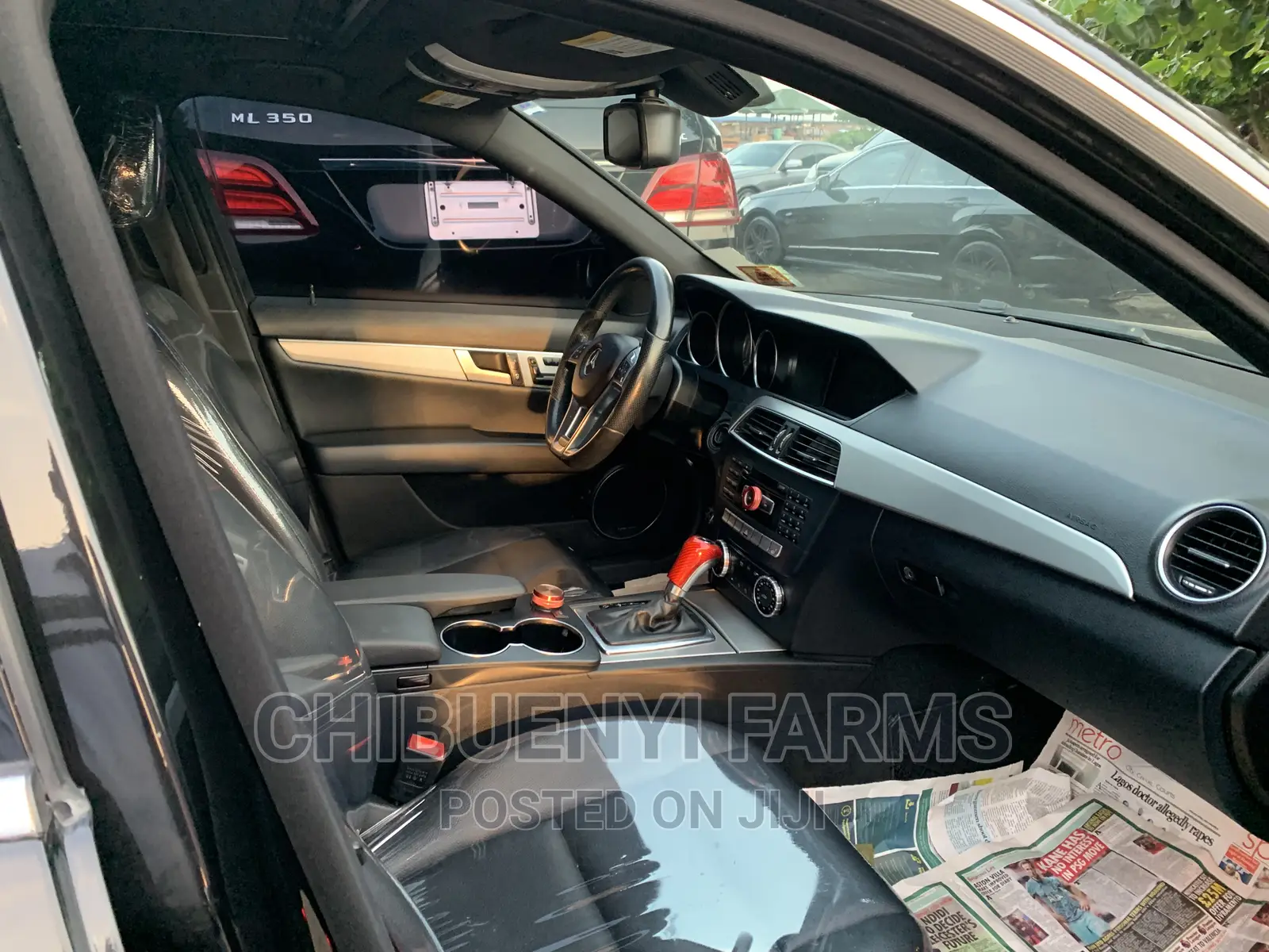Mercedes-Benz C300 2013 Black