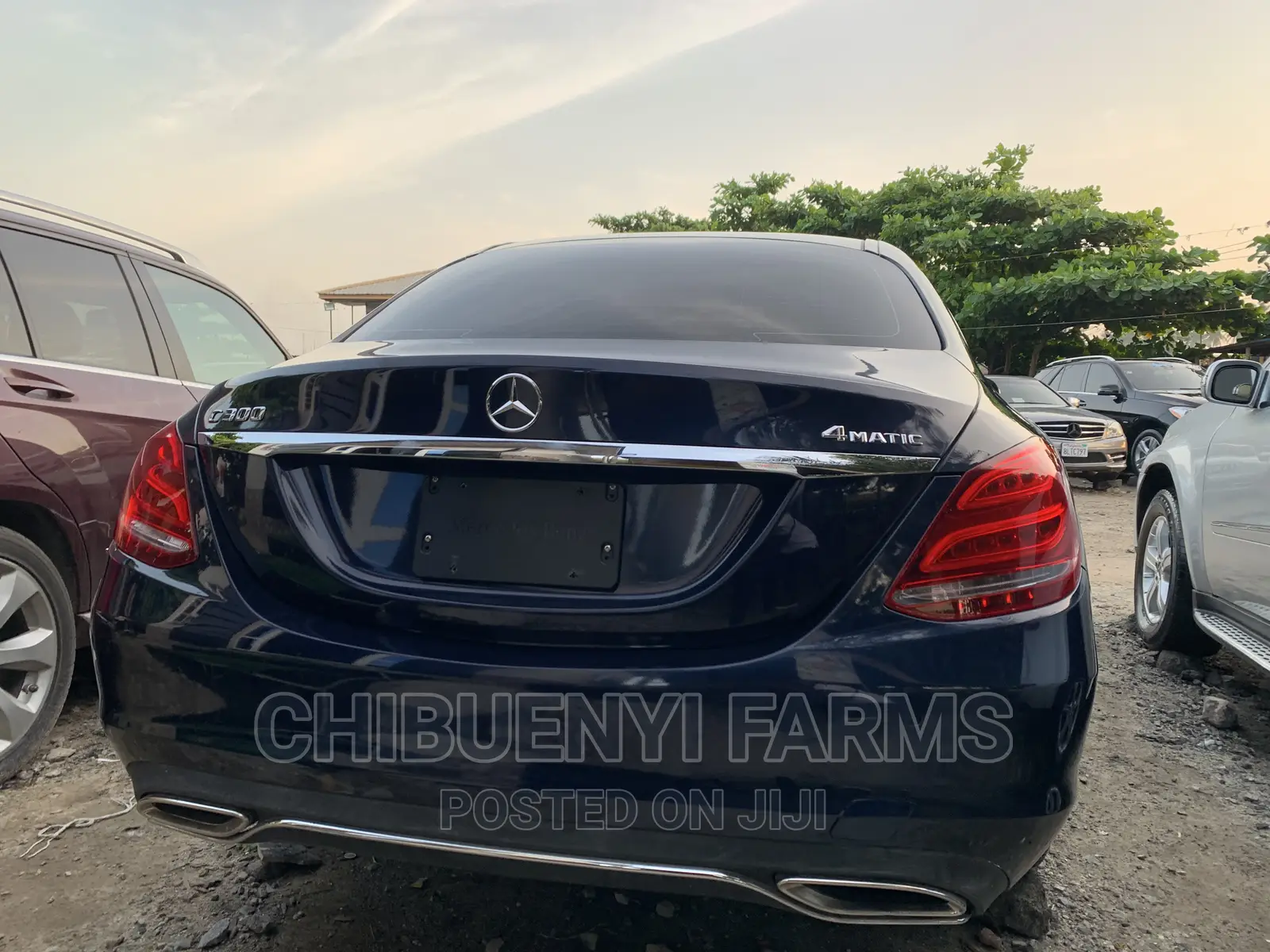 Mercedes-Benz C300 Luxury 4matic Sedan AWD (2.0L 4cyl 7A) 2017 Blue