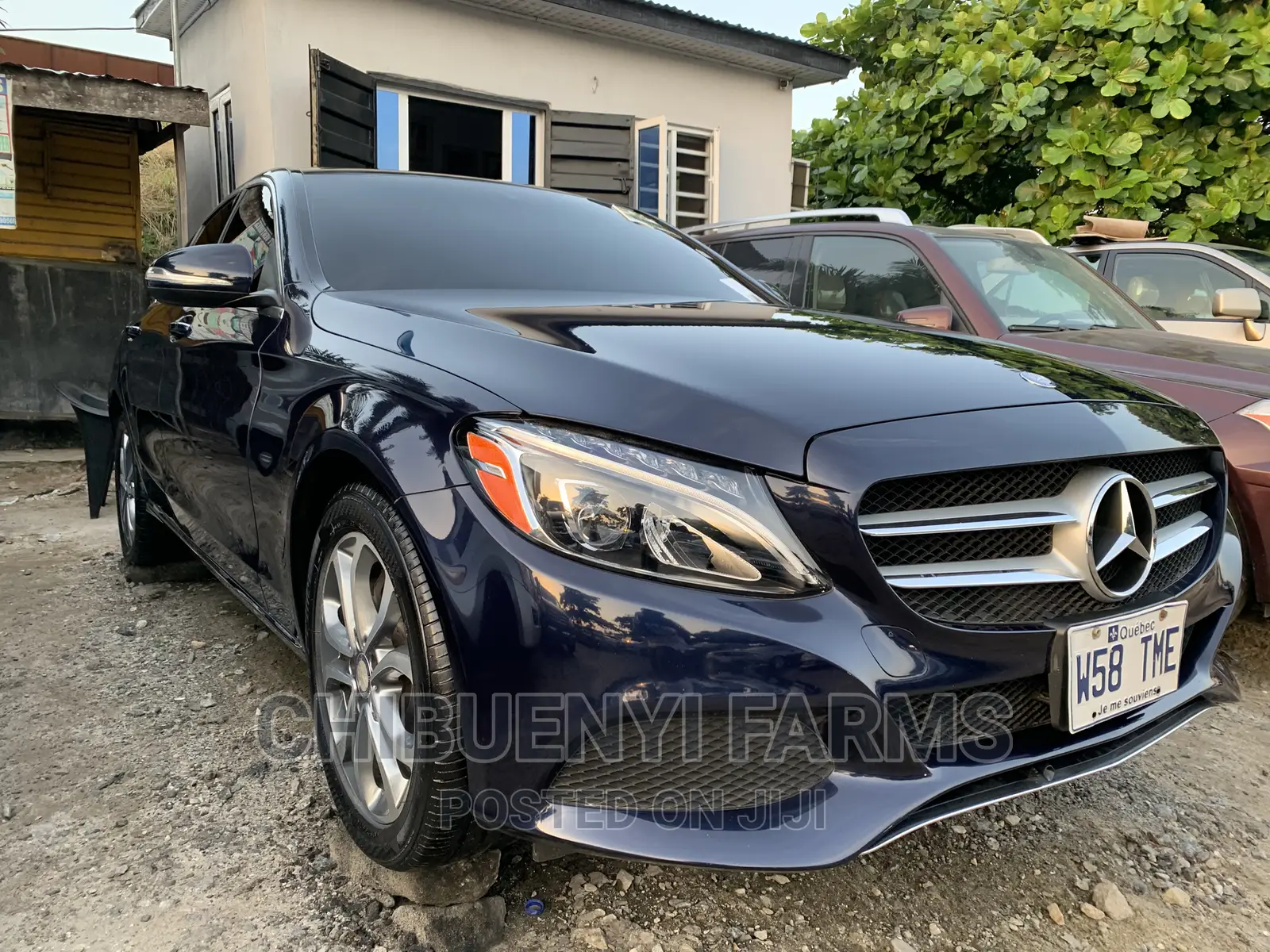 Mercedes-Benz C300 Luxury 4matic Sedan AWD (2.0L 4cyl 7A) 2017 Blue