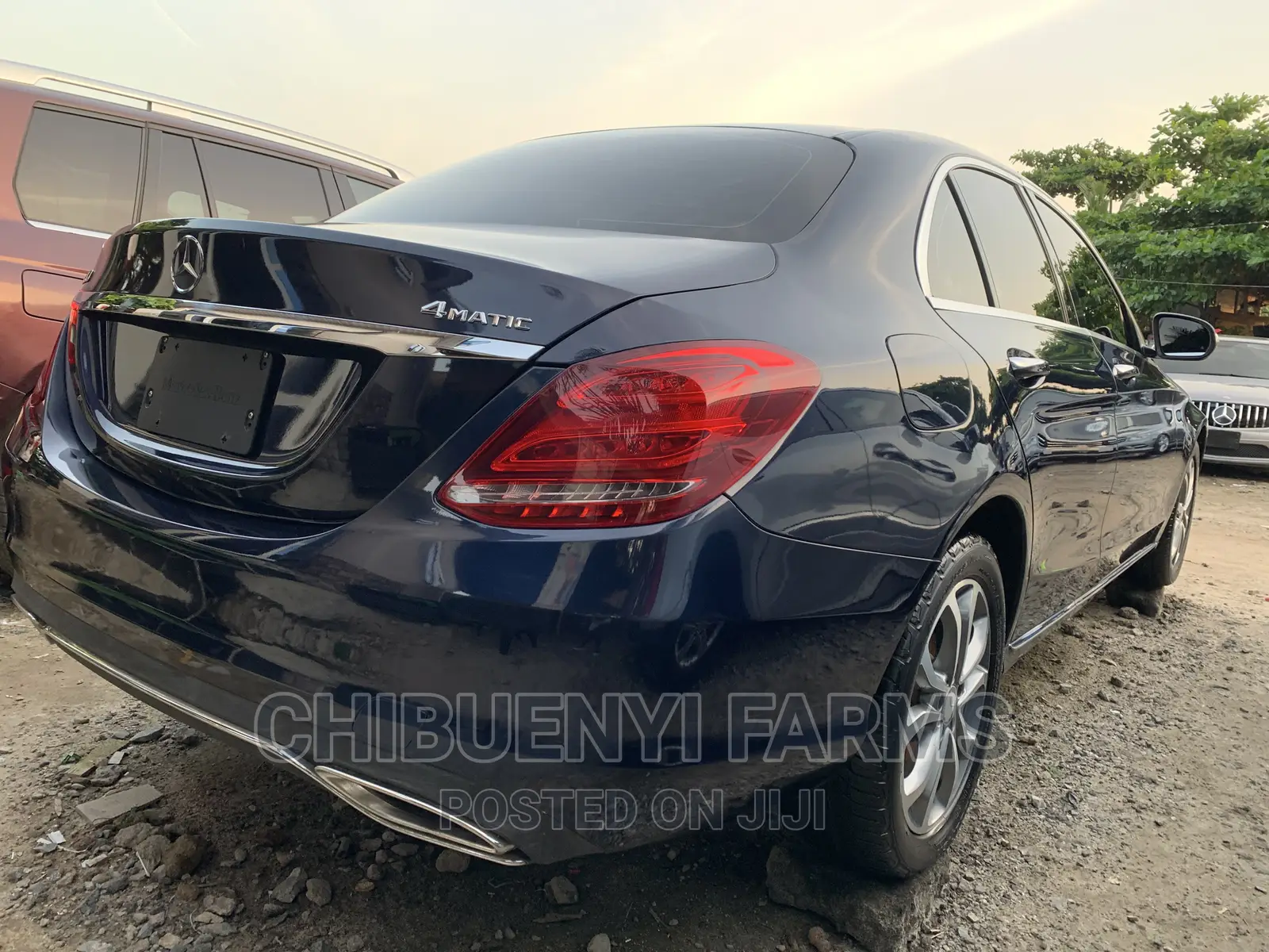 Mercedes-Benz C300 Luxury 4matic Sedan AWD (2.0L 4cyl 7A) 2017 Blue