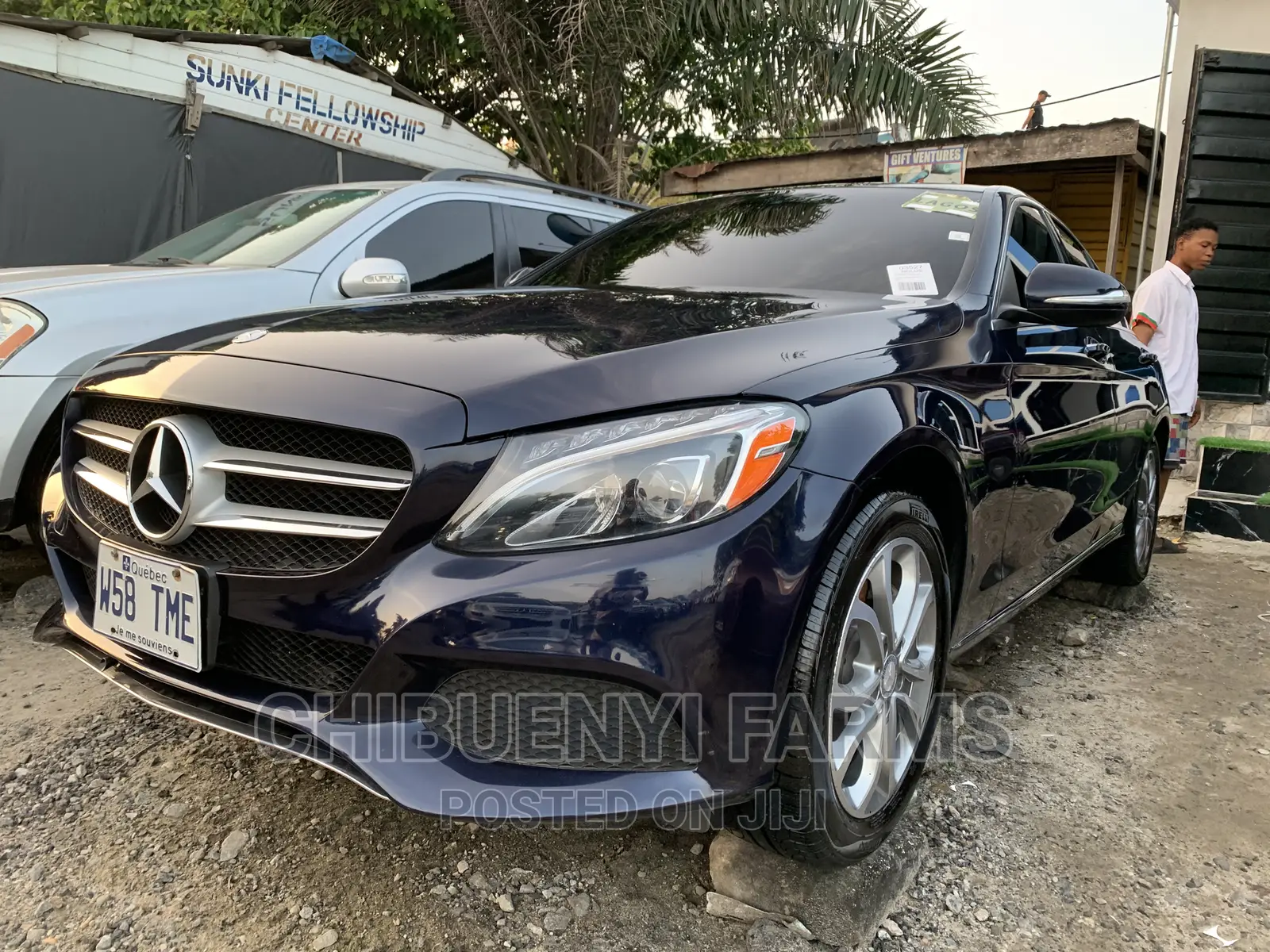 Mercedes-Benz C300 Luxury 4matic Sedan AWD (2.0L 4cyl 7A) 2017 Blue