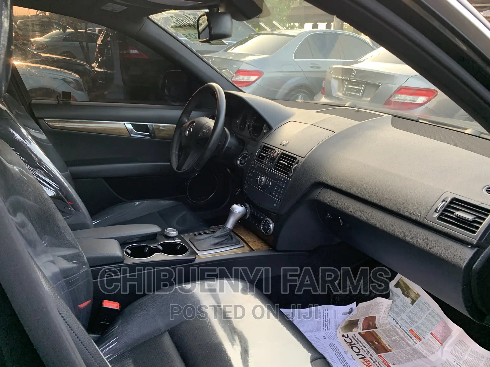 Mercedes-Benz C350 2008 Black