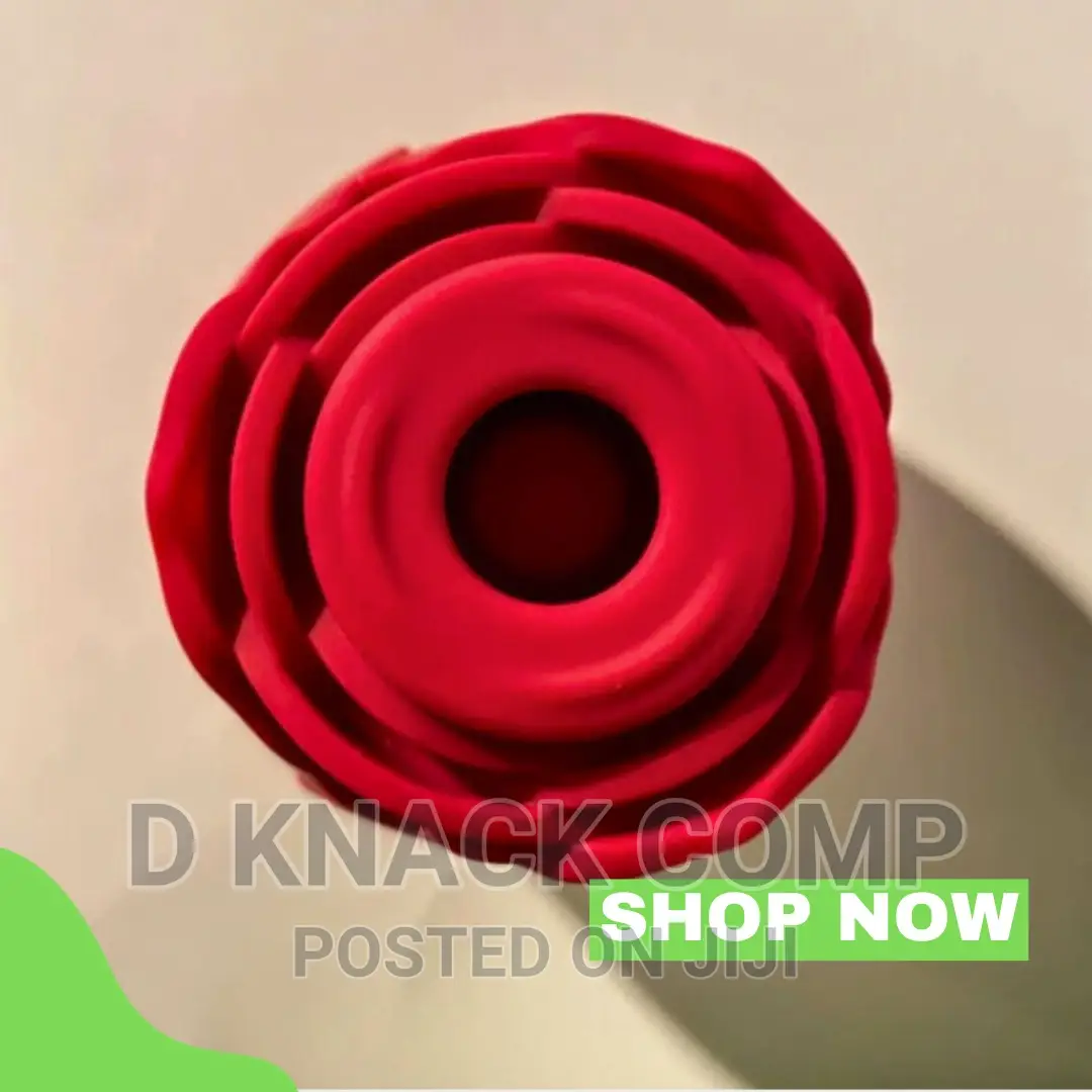 Rechargeable Rose Vibrator Vagina Clitoris Sucker Pink