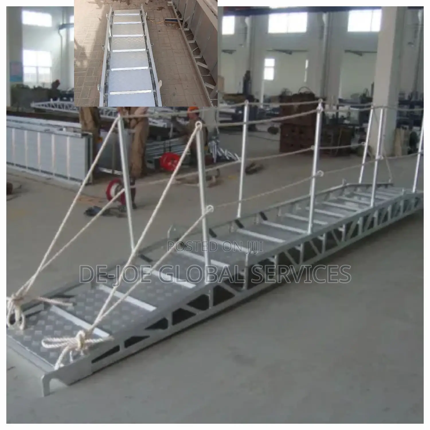 Marine Ship Boat Steel/Aluminum Wharf Ladder/Gangway
