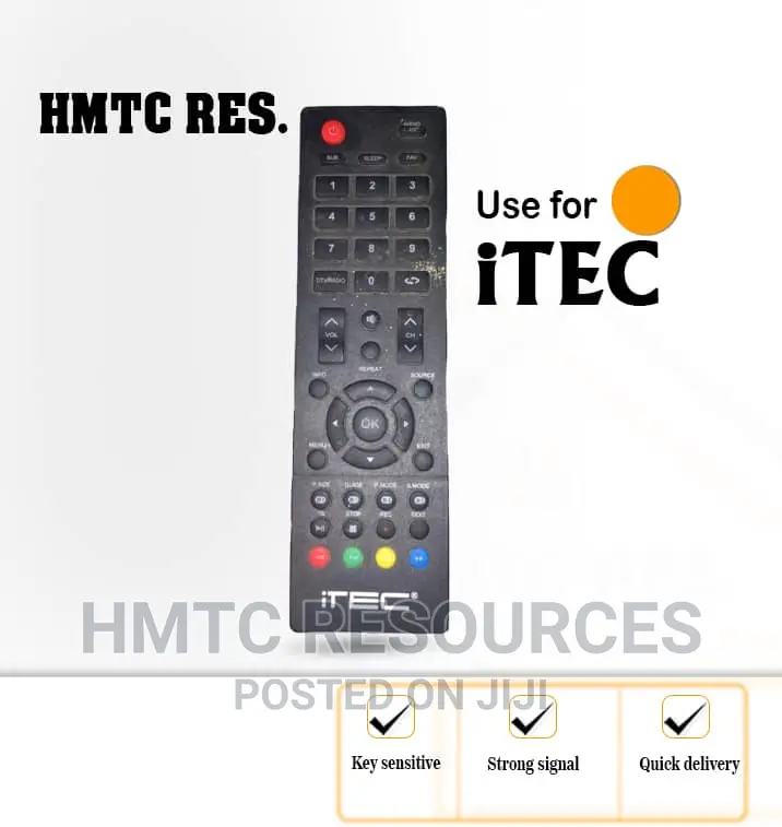 Itec Led/HDTV Television Remote Control