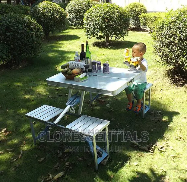 Outdoor Picnic Garden Foldable Table and Chair