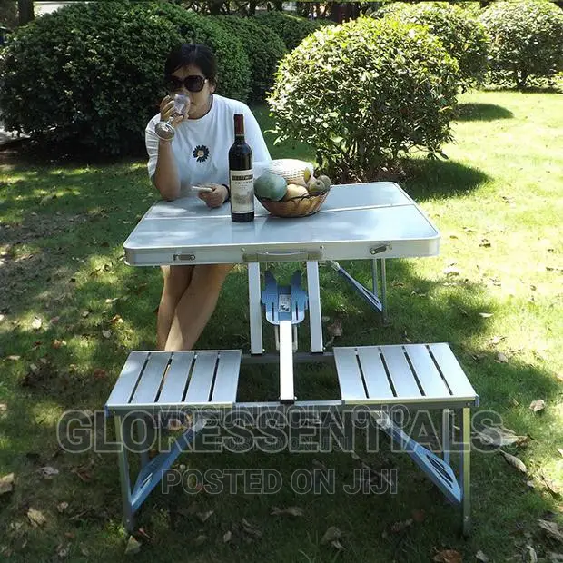 Outdoor Picnic Garden Foldable Table and Chair