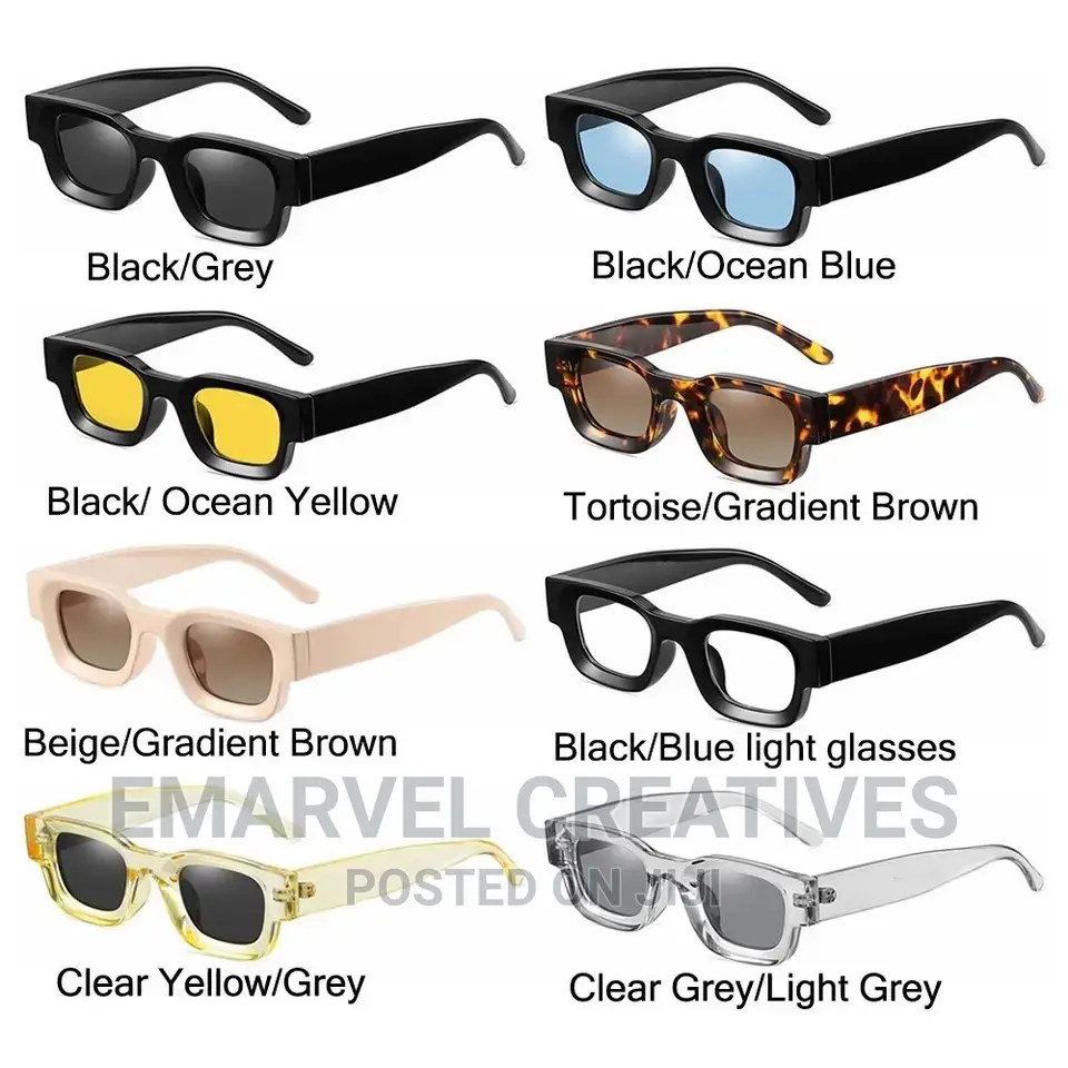 Small Square Polarized Sunglasses Women Popular Retro Punk