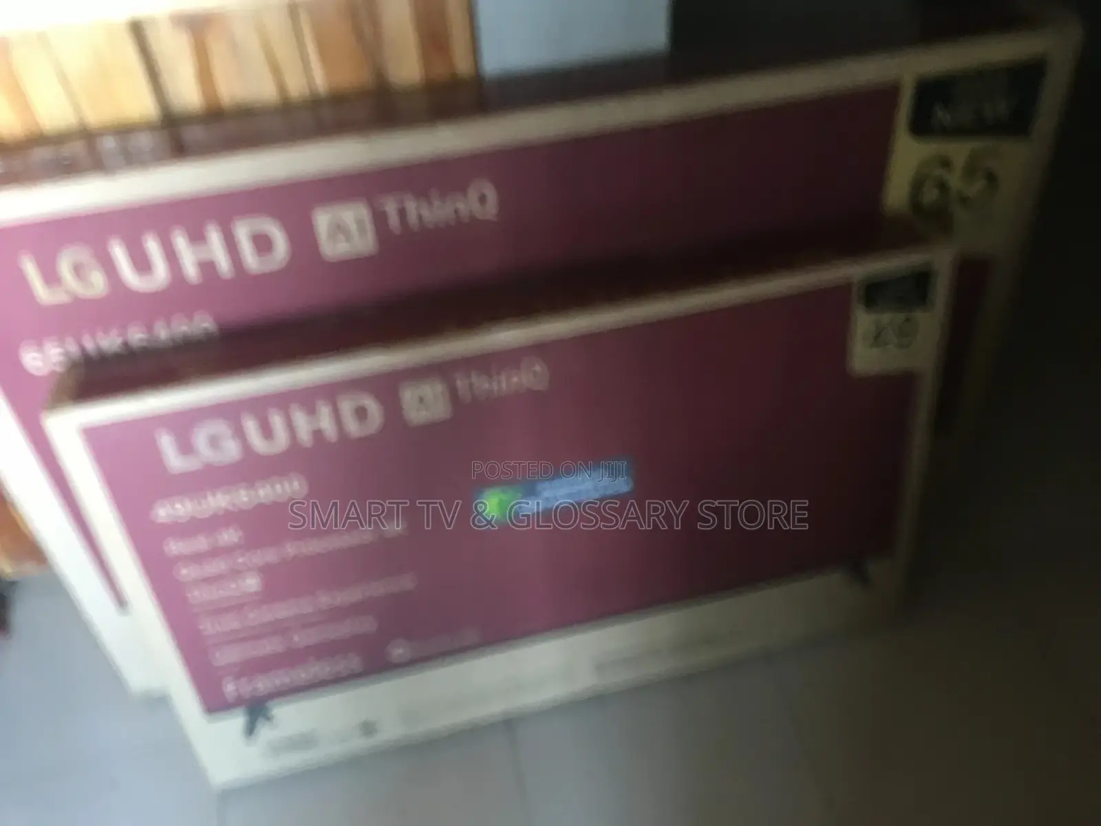 LG 65inches With Voice Control Activated TV