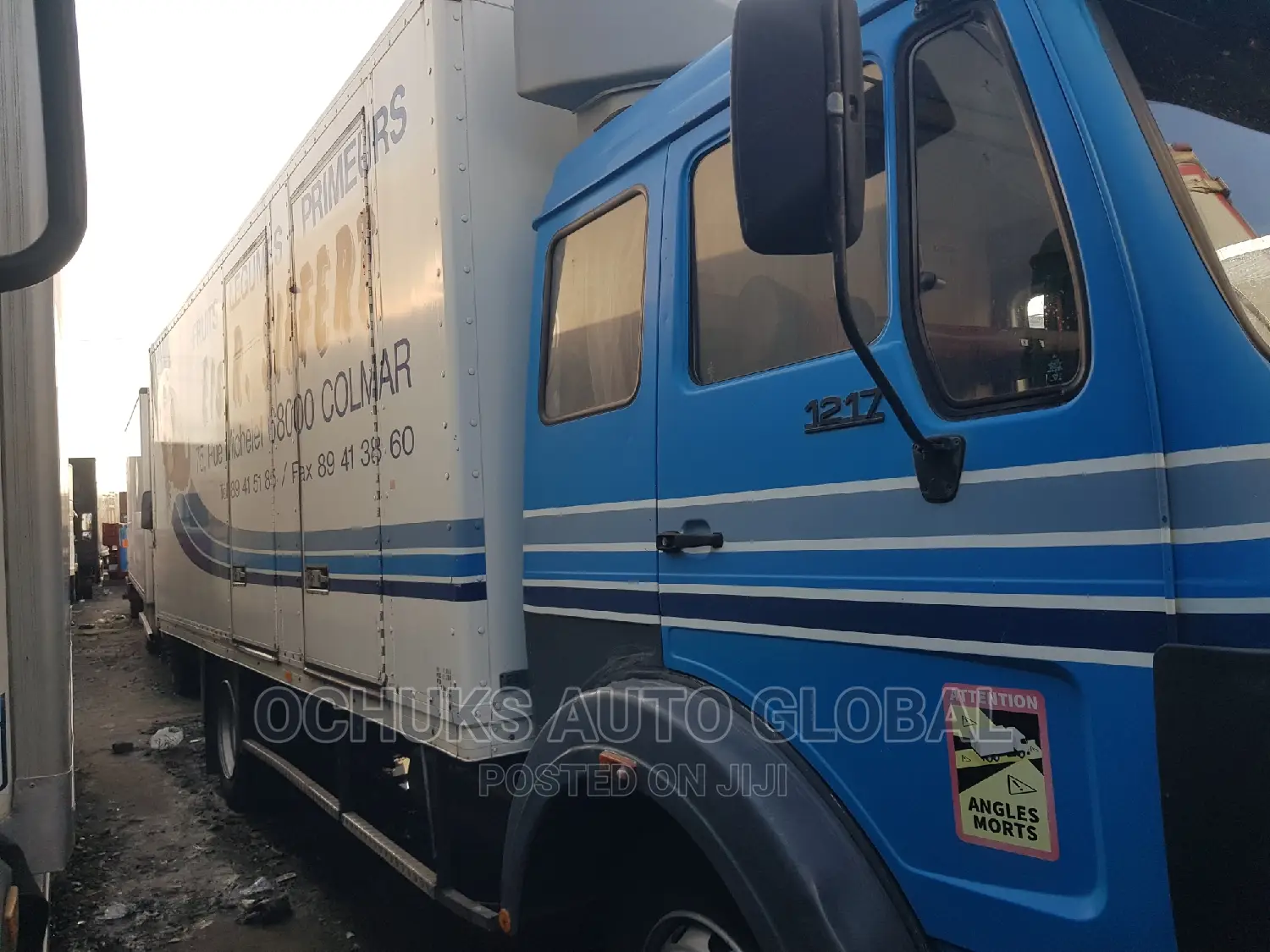 MM/Benz Truck Container Body 1217 Model