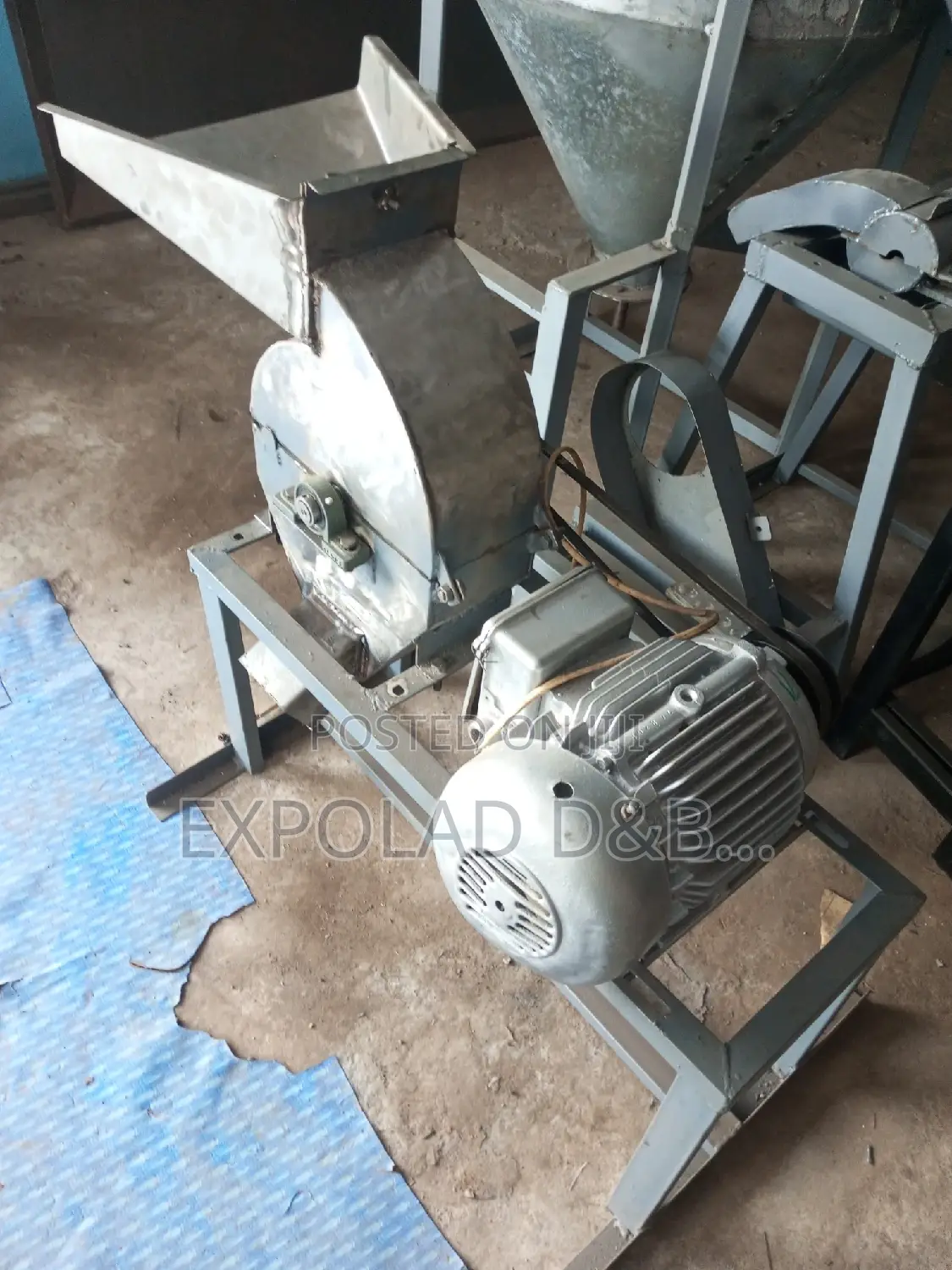 150kg Stainless Steel Hammer Mill