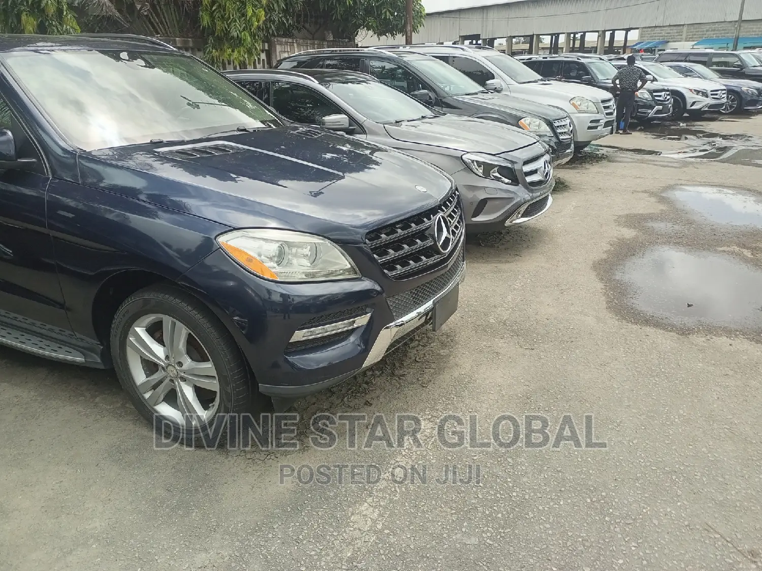 Mercedes-Benz M Class 2013 Blue