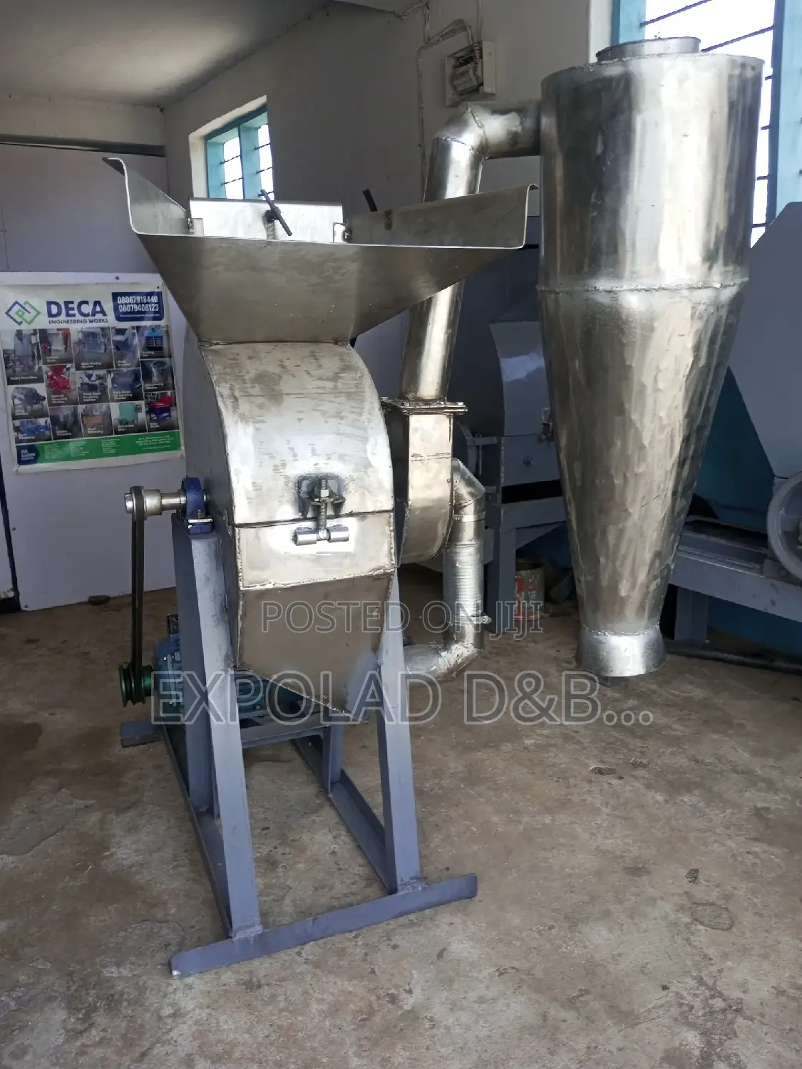 250kg Stainless Steel Hammer Mill