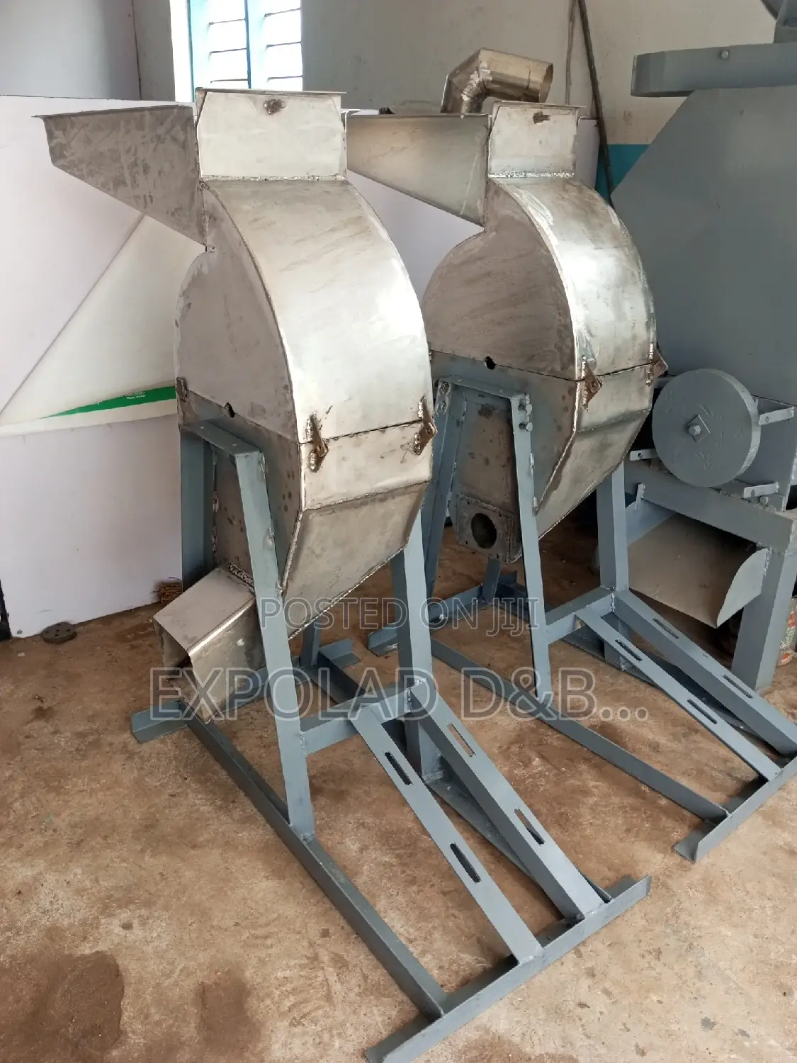 250kg/Hr Stainless Steel Hammer Mill