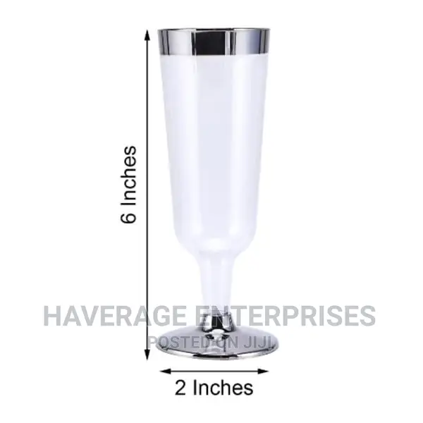 Disposable Plastic Wine Cup (Goblet) - 4.5oz 288pcs (1carton)