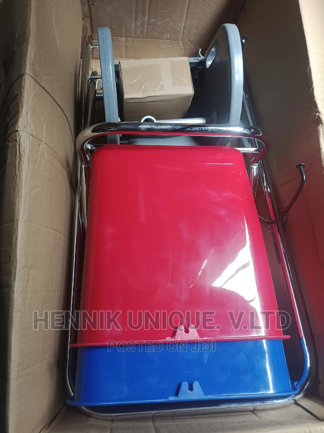 Indianmart;Trolley Dustbin,Plastic Dustbin/Moopping Trolley