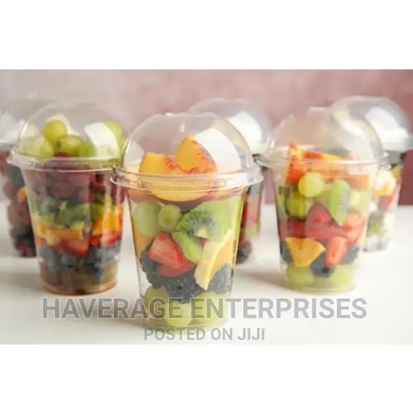 Plastic Disposable Smooth Cups + Dome Lids- 8oz/12oz
200pcs