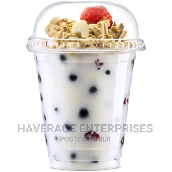 Plastic Disposable Smooth Cups + Dome Lids- 8oz/12oz
200pcs