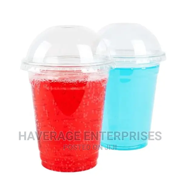 Plastic Disposable Smooth Cups + Dome Lids- 8oz/12oz
200pcs