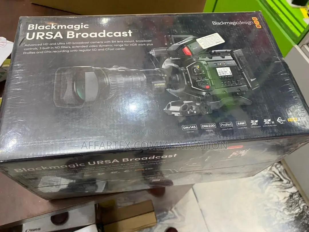 Blackmagic Ursa Broadcast Live Stream