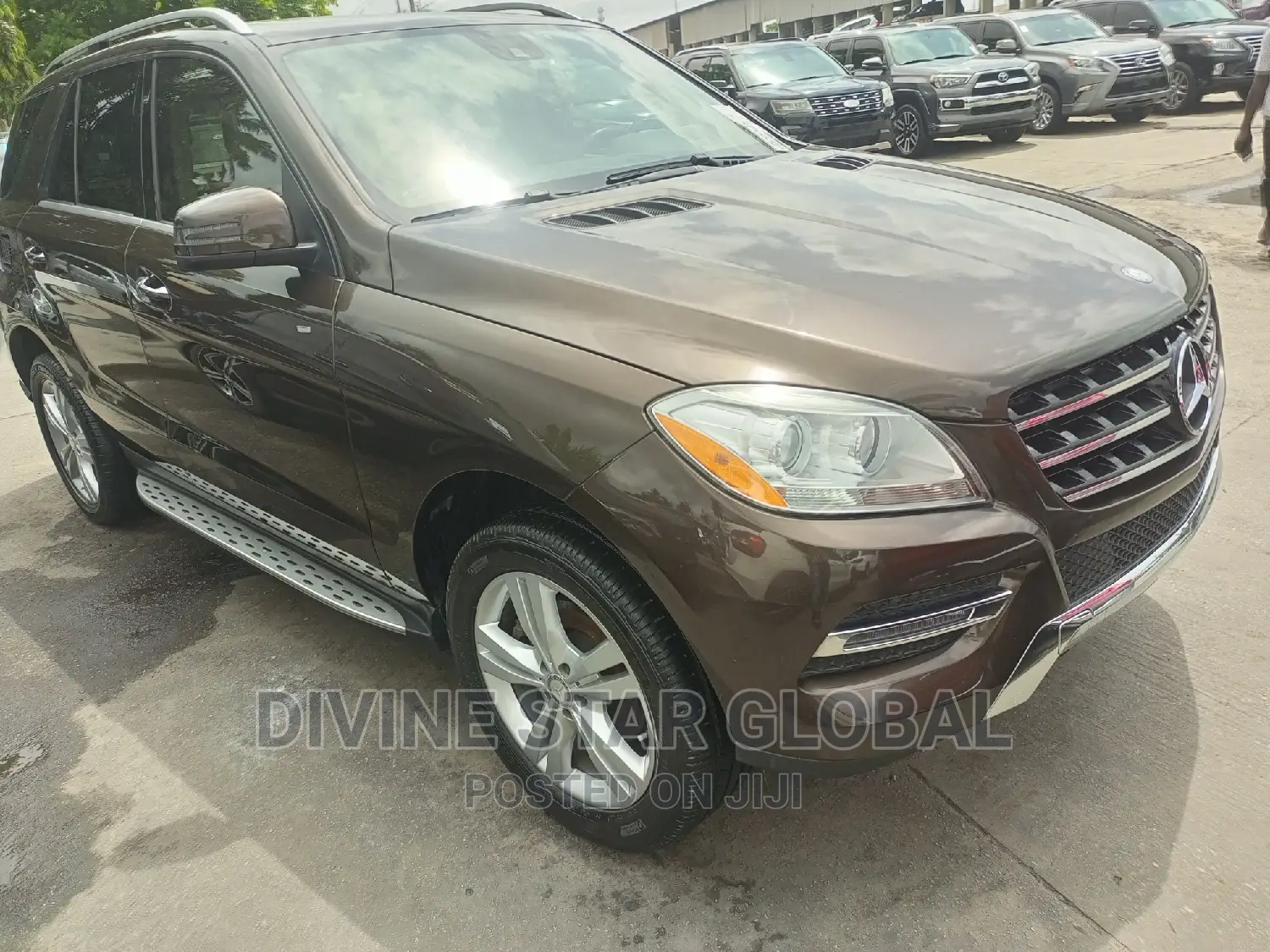 Mercedes-Benz M Class 2014 Brown