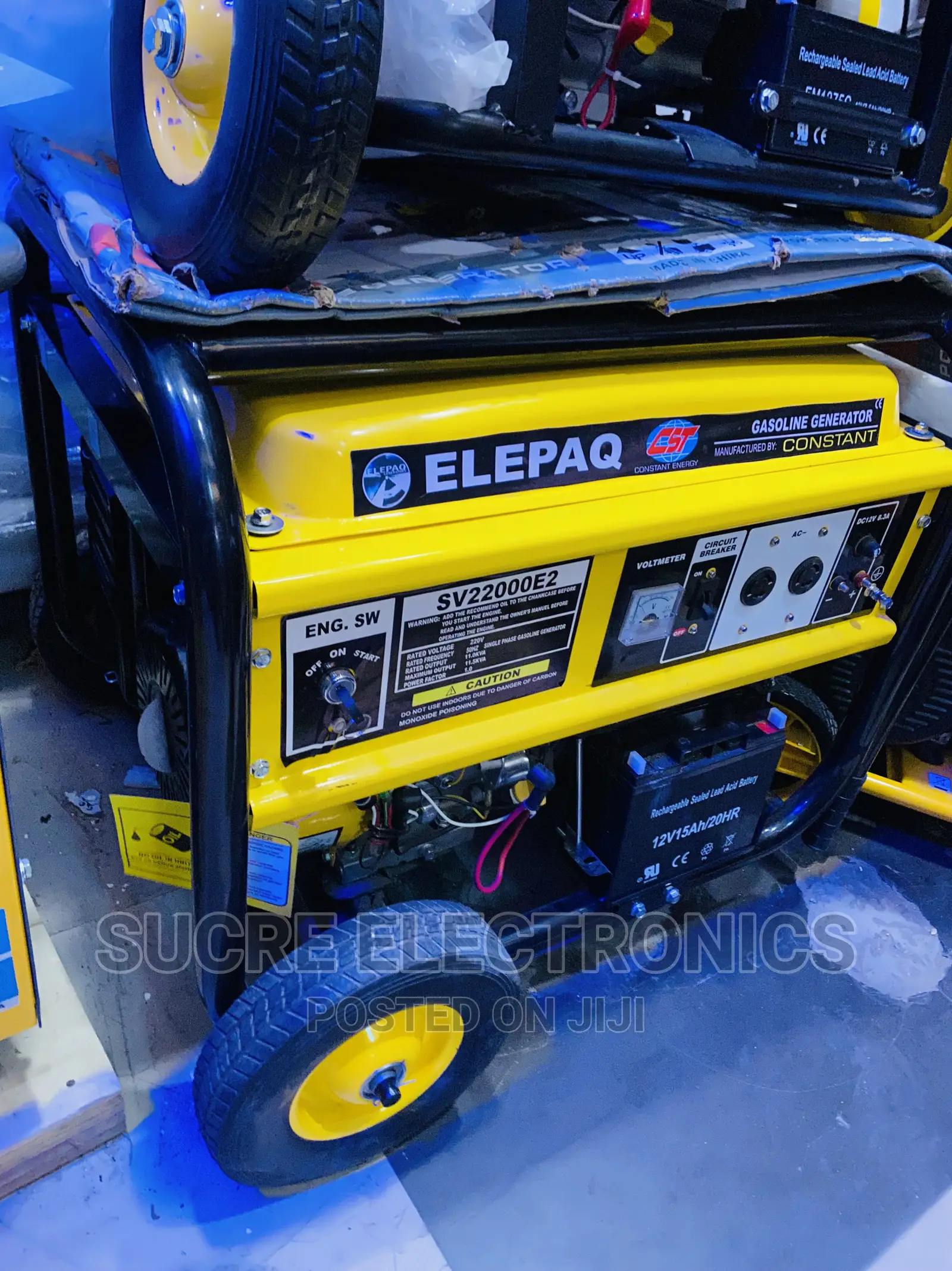Elepaq SV22000E2 10kva Petrol Generator With 100% Copper