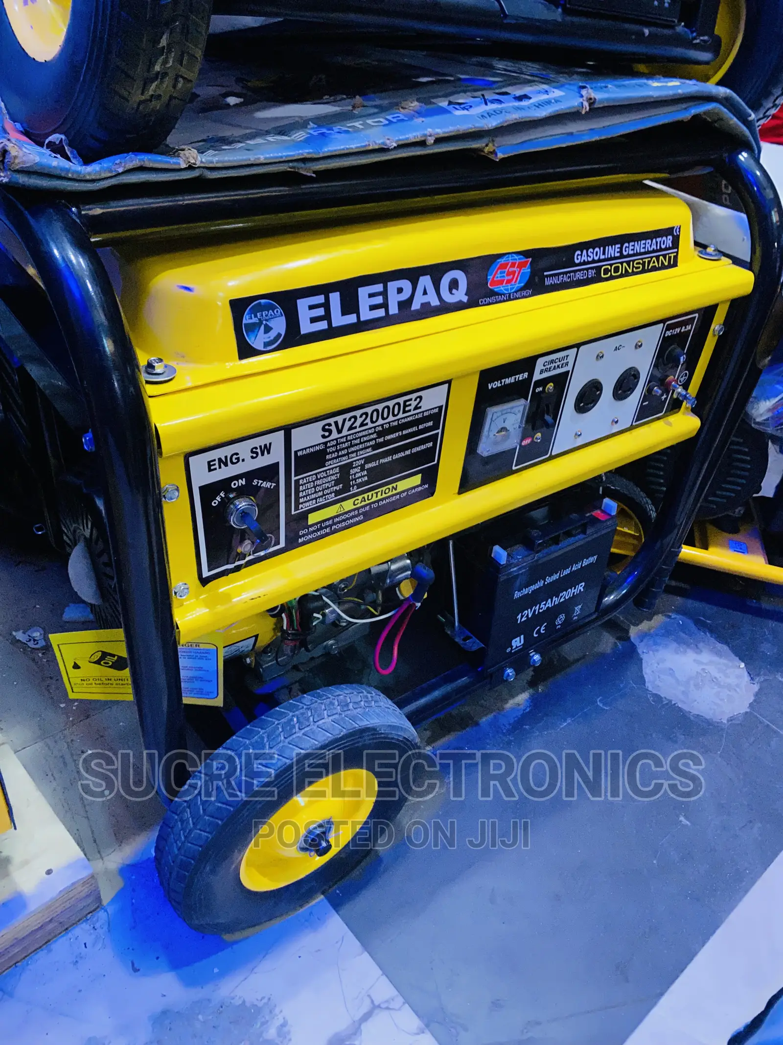 SV22000E2 10/11kva Elepaq Petrol Generator