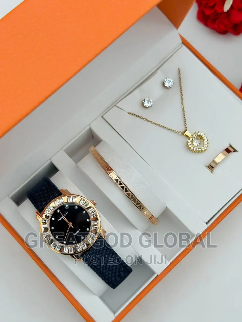 Full Set Ladies Wristwatches and Jewelry