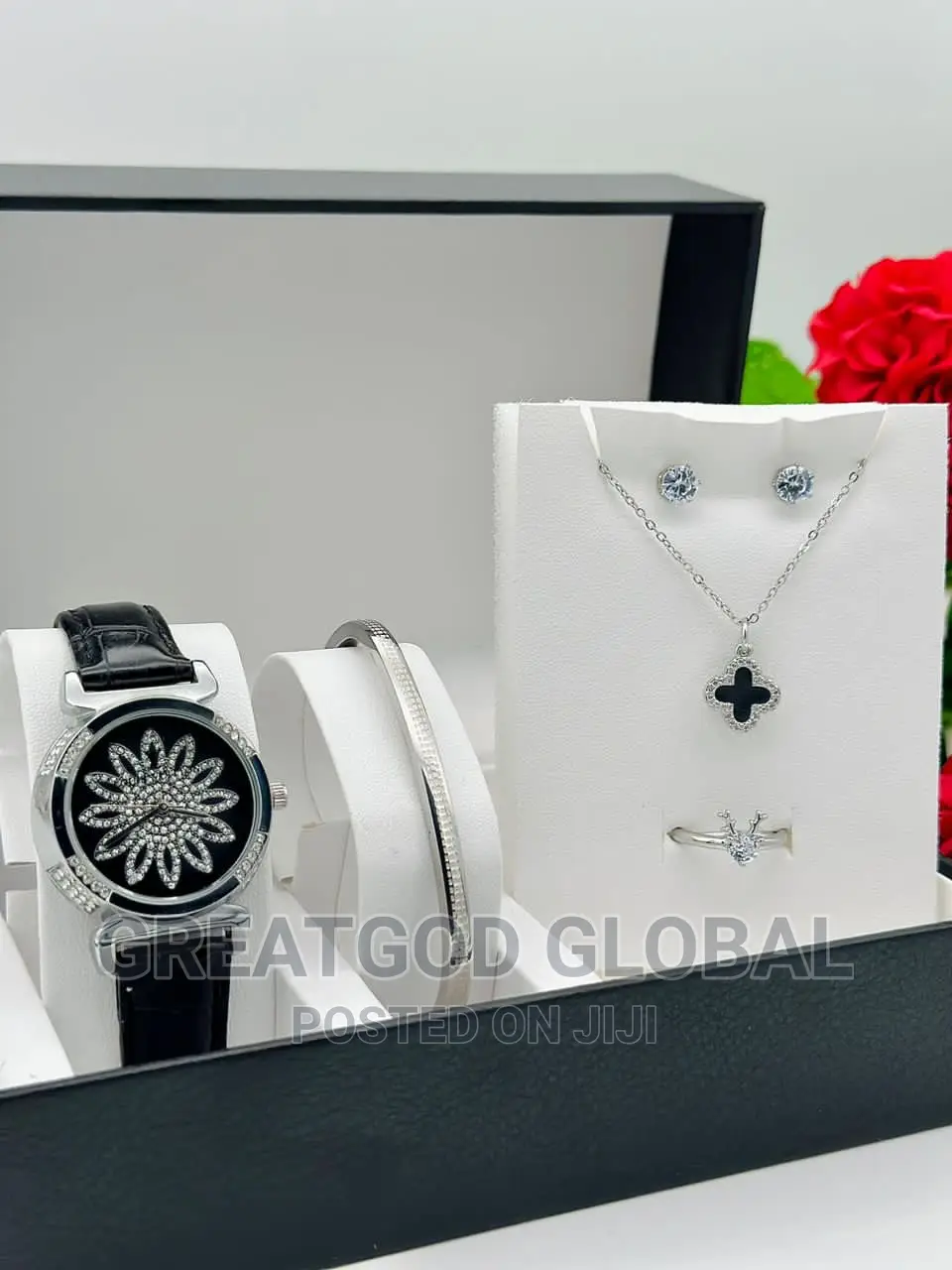 Full Set Ladies Wristwatches and Jewelry