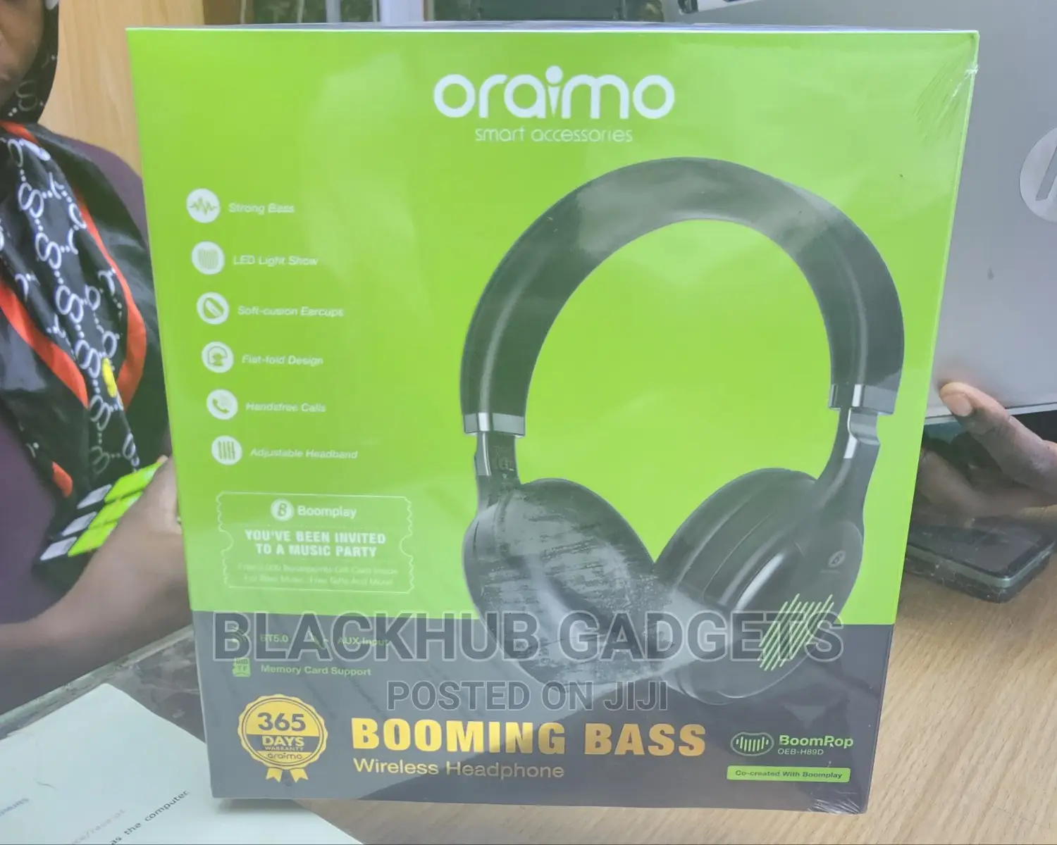 Oraimo Boompop Headset