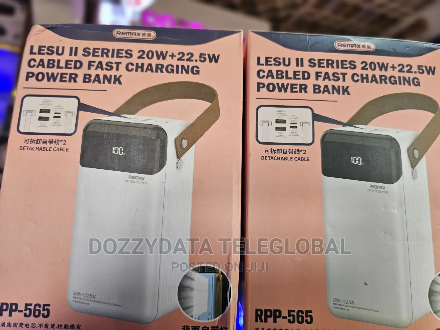 Remax Powerbank Fast Charging 22.5w 60000mah