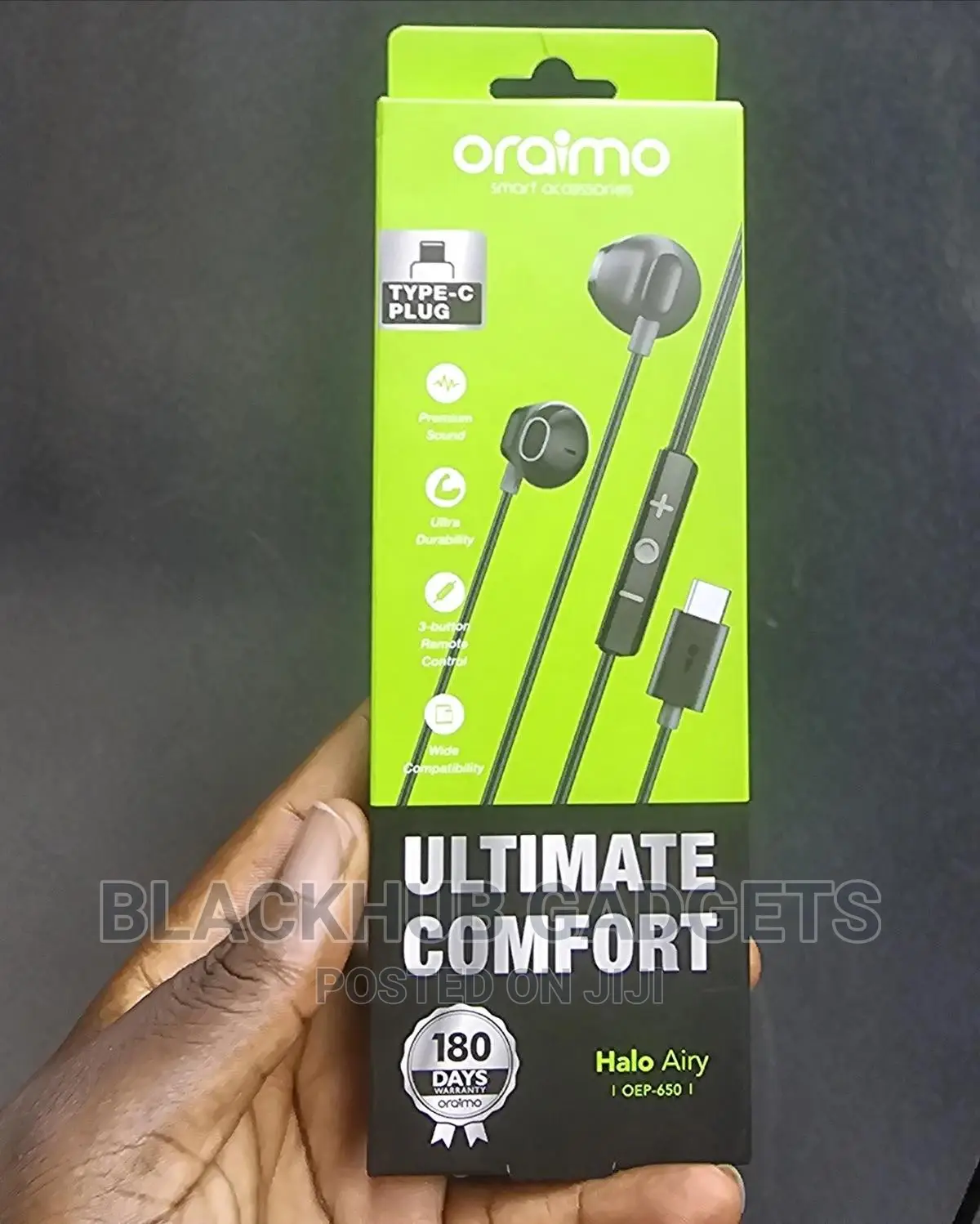 Oraimo Type C Plug Earpiece