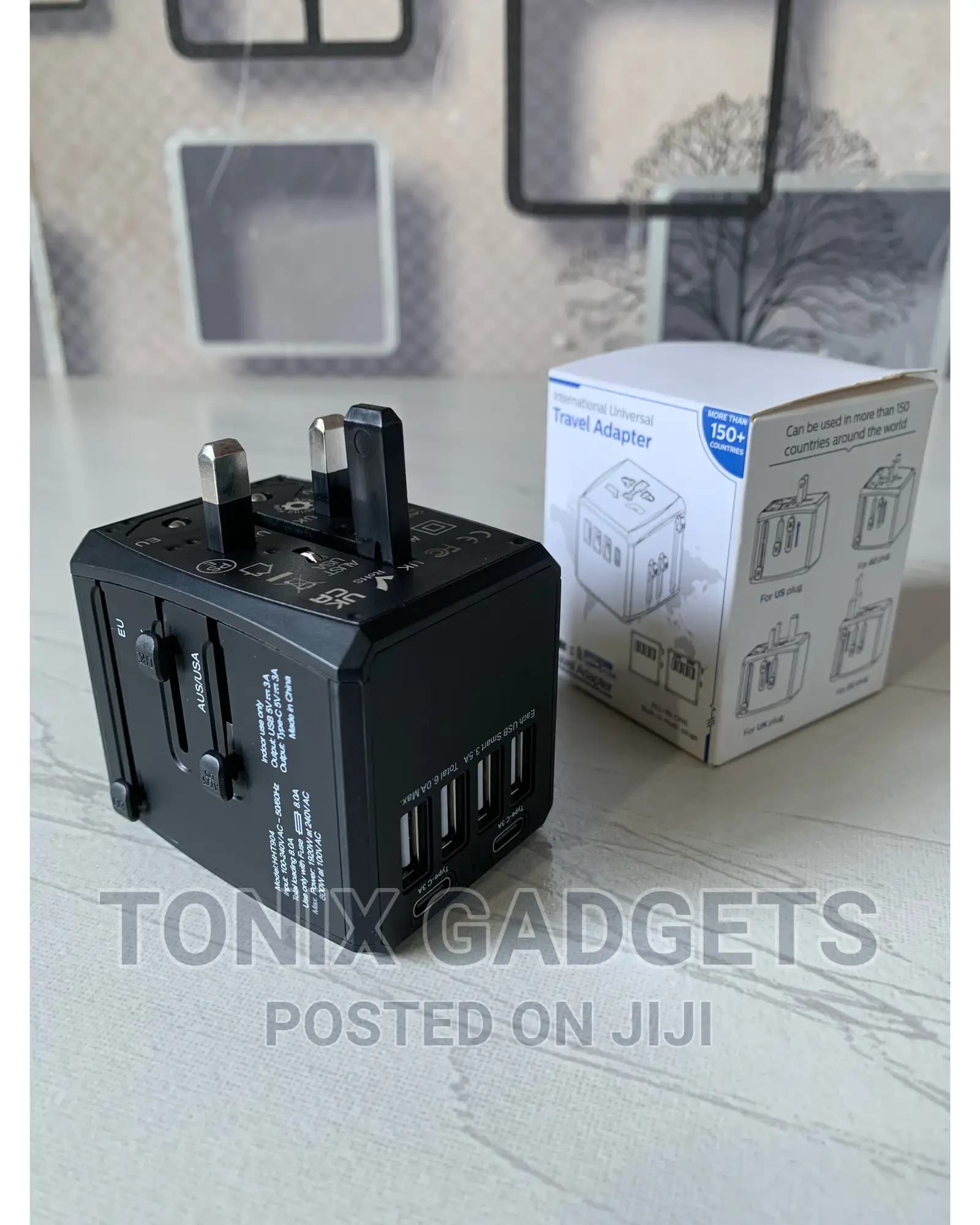 International Universal Adapter - All in 1 Outlet Charger