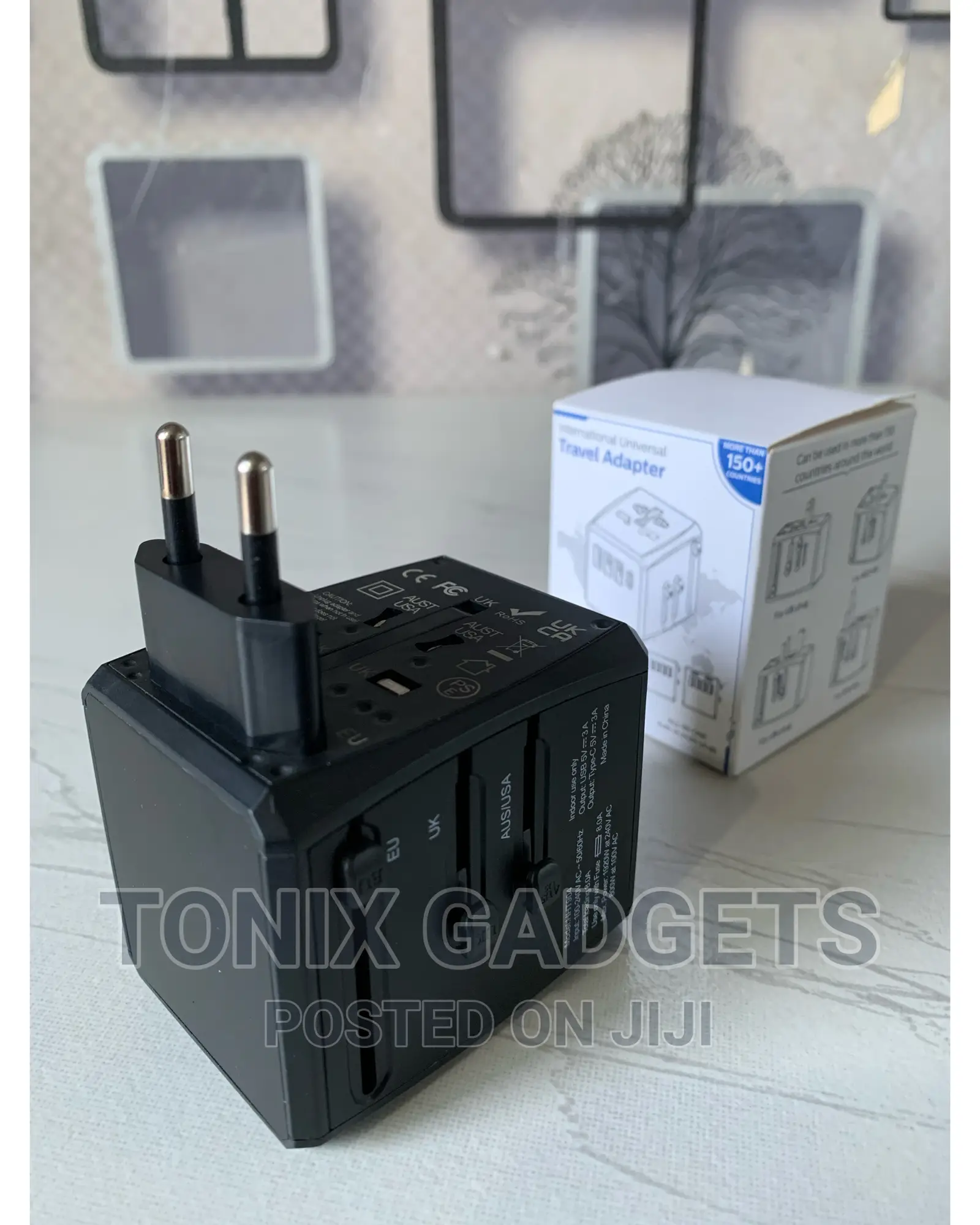 International Universal Adapter - All in 1 Outlet Charger