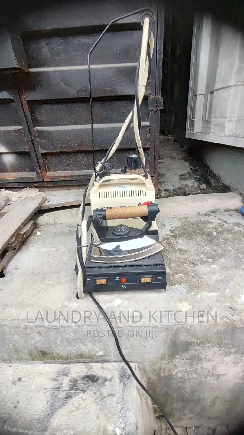 Industrial Ponny Baby Steam Iron With Big Boiler Heavy Duty