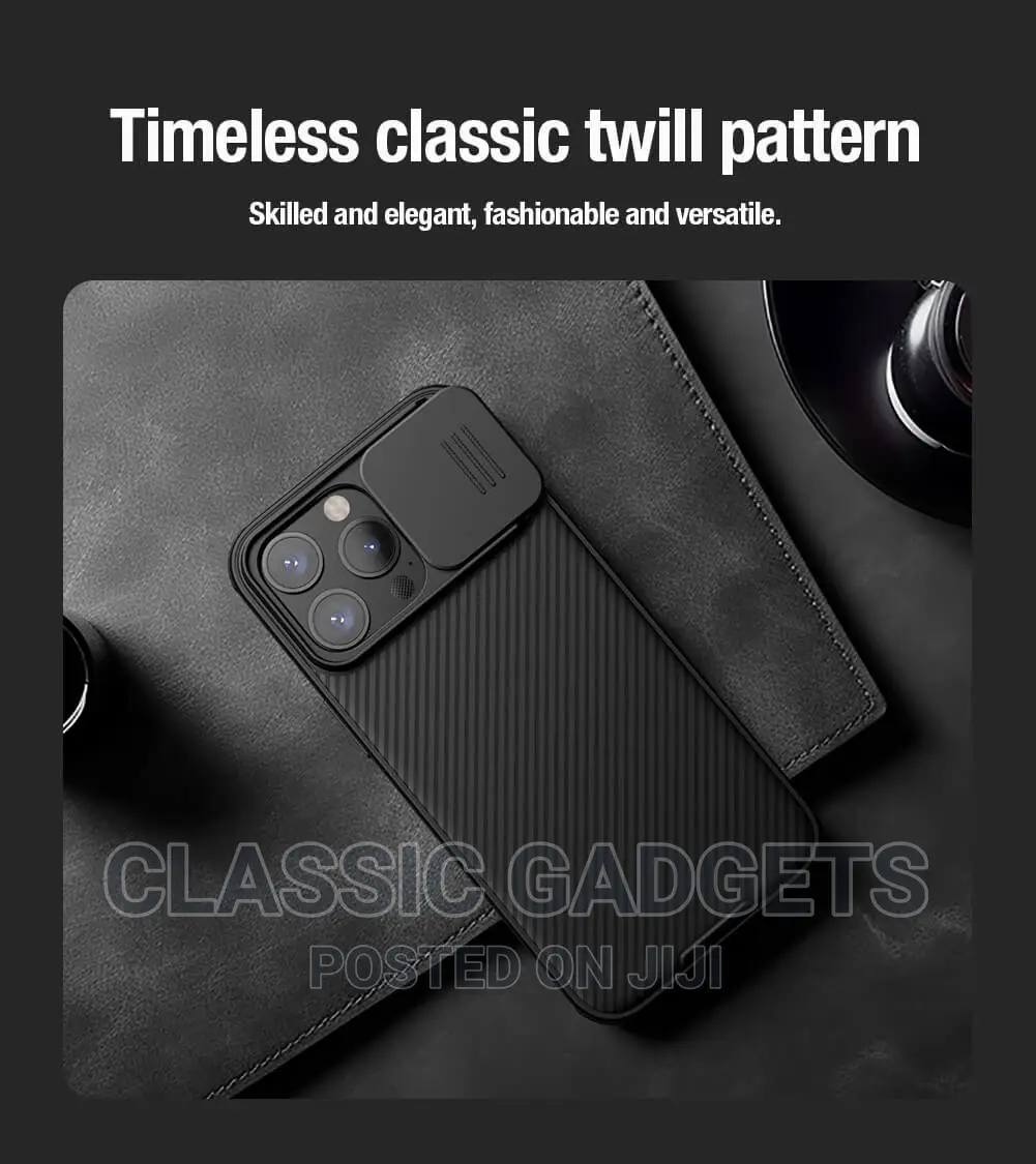 Nillkin Slide Camera Protection Case for iPhone 15 Series