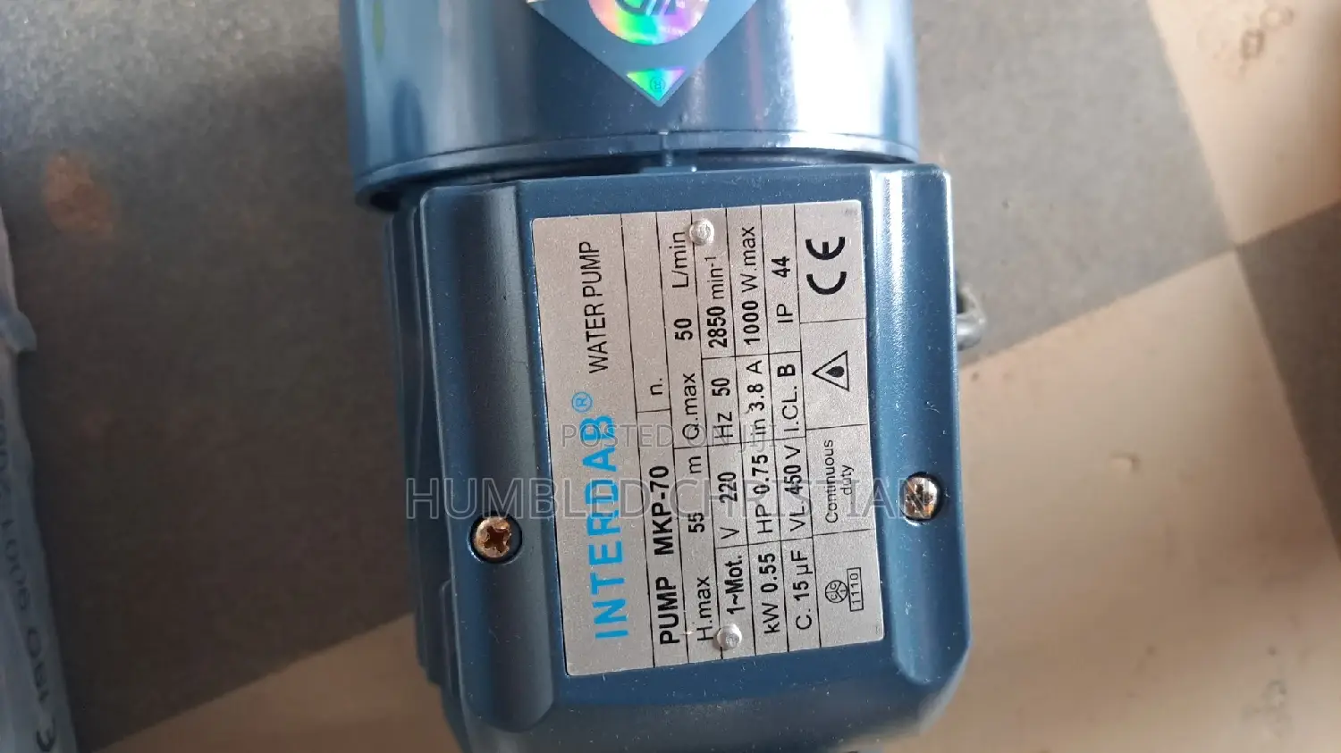 0.5hp Pressure Pump